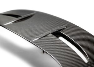 Ford Fiesta Rear Spoiler - Seibon - ST-Style - Carbon Fiber - `11-`15