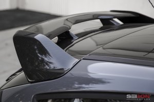Ford Focus Rear Spoiler - Seibon - Carbon Fiber - `15-`17