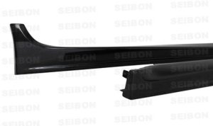 Mitsubishi Lancer Side Skirts (2) - Seibon - OEM-style - Carbon Fiber - `08-`15 Mitsubishi Lancer Side Skirts (2) - Seibon - OEM-style - Carbon Fiber - `08-`15
