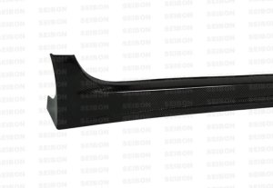 Mitsubishi Lancer Side Skirts (Pair) - Seibon - VR-style - Carbon Fiber - `08-`15