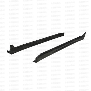 Mitsubishi Lancer Side Skirts (Pair) - Seibon - VR-style - Carbon Fiber - `08-`15