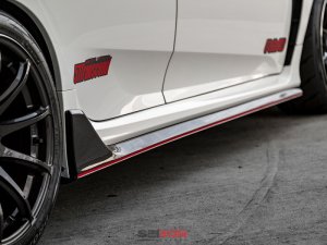 Honda Civic Type R Side Skirts - Seibon - OEM Carbon Fiber - Carbon Fiber - `17-`20