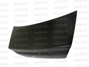 Mitsubishi Lancer Trunk Lid - Seibon - OEM Carbon Fiber - Carbon Fiber - `03-`06