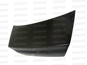 Mitsubishi Lancer Trunk Lid - Seibon - OEM Carbon Fiber - Carbon Fiber - `03-`06