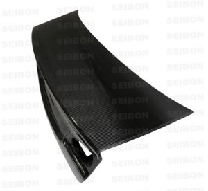 Acura CSX Trunk Lid - Rear - Seibon - OEM-Style Carbon Fiber (3K 2x2 Twill) - Carbon Fiber - `06-`10