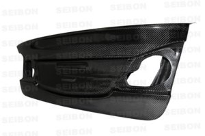 Acura CSX Trunk Lid - Rear - Seibon - OEM-Style Carbon Fiber (3K 2x2 Twill) - Carbon Fiber - `06-`10