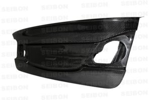 Acura CSX Trunk Lid - Rear - Seibon - OEM-Style Carbon Fiber (3K 2x2 Twill) - Carbon Fiber - `06-`10