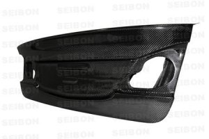 Acura CSX Trunk Lid - Rear - Seibon - OEM-Style Carbon Fiber (3K 2x2 Twill) - Carbon Fiber - `06-`10