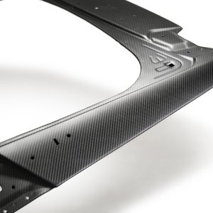 Honda Civic Type R Trunk Lid - Seibon - OEM Dry Carbon Fiber - Matte - `17-`20