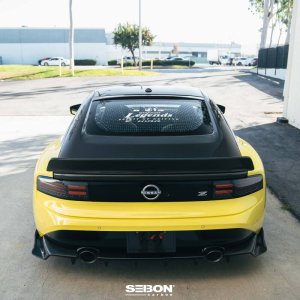 Nissan Z Trunk Lid - Seibon - OEM-Style - Carbon Fiber - 2023+