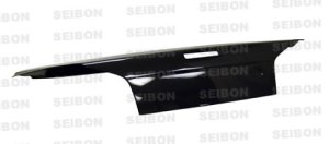 Nissan Skyline R34 Trunk Lid - Seibon - OEM Carbon Fiber - Carbon Fiber - `99-`01