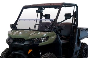 Can-Am Defender HD10 Windshield - Seizmik - Folding AR2 - `16-`23