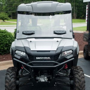 Honda Pioneer Windshield - Seizmik - Versa-Vent - `14-`23