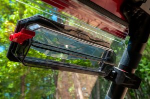 Polaris RZR Turbo R S Windshield - Seizmik - Vented HC - `20-`23