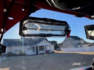 Kawasaki KRX1000 Teryx Front Windshield - Seizmik - Vented UV1 - `20-`23