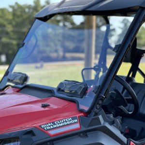 Honda Pioneer 1000 Windshield - Seizmik - Vented AR2 - `16-`23