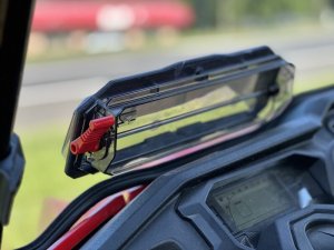 Honda Pioneer 1000-5 Windshield - Seizmik - Vented AR2 - `16-`23