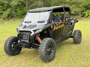 Polaris RZR XP/4 Windshield - Seizmik - Vented AR2 - 2024+