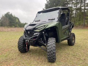 Yamaha Wolverine RMAX 2 Windshield - Seizmik - Vented AR2 - `21-`23