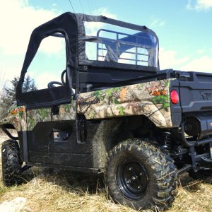 Kawasaki Mule Pro FX Soft Doors - Seizmik - w/ Zippers - `15-`22