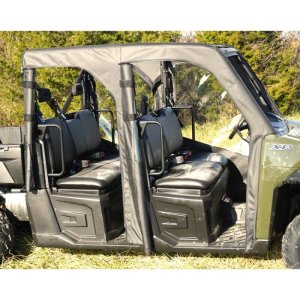 Polaris Ranger XP Crew Soft Doors Kit - Seizmik - Dual Zipper Pulls - `14-`19