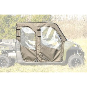 Polaris Ranger XP Crew Soft Doors Kit - Seizmik - Dual Zipper Pulls - `14-`19