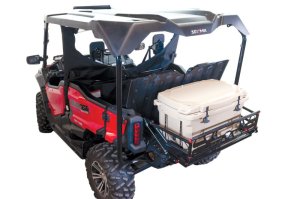 Honda Pioneer 1000-5 Bed Extender - Seizmik - Gloss Black - `15-`23