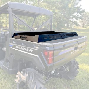 Can-Am Defender Bed Rack Basket - Seizmik - Adjustable - Black - `15-`24