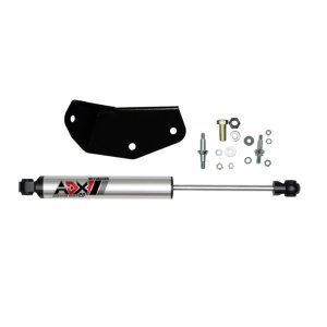 Ford F350 Steering Stabilizer Kit - Skyjacker - ADX 2.0 Single Stabilizer - Polished Aluminum - `05-`10