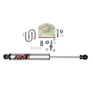 Ford F250 Steering Stabilizer Kit - Single - Skyjacker - ADX 2.0 - Polished Aluminum - `99-`04 Ford F250 Steering Stabilizer Kit - Single - Skyjacker - ADX 2.0 - Polished Aluminum - `99-`04