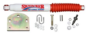 Ford F-250 Steering Damper Kit - Skyjacker - SNGL STAB KT - White with Red - 2004 Ford F-250 Steering Damper Kit - Skyjacker - SNGL STAB KT - White with Red - 2004