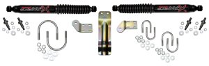 Dodge Ram Steering Damper Kit - Skyjacker - Dual Stab Kit - Black - `98-`01