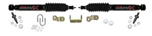 Chevrolet Suburban Steering Damper Kit - Skyjacker - Dual Stabilizer, Black with Black Boot - Black - `02-`06