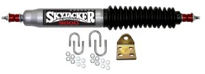 Jeep Wrangler Steering Damper Kit - Skyjacker - SNGL STAB KT; SILVER W/BK BO. - `04-`06