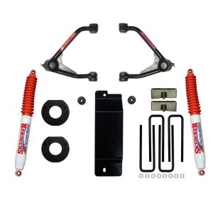 GMC 1500 Suspension Lift Kit - Front + Rear - Skyjacker - Upper Control Arm 3.5-4in with Rear Nitro 8000 Shocks - `14-`16 GMC 1500 Suspension Lift Kit - Front + Rear - Skyjacker - Upper Control Arm 3.5-4in with Rear Nitro 8000 Shocks - `14-`16