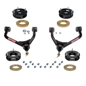GMC 1500 Suspension Lift Kit - Skyjacker - 3in with Front Upper Control Arms, Metal Spacers and Preload Spacers - `21-`23 GMC 1500 Suspension Lift Kit - Skyjacker - 3in with Front Upper Control Arms, Metal Spacers and Preload Spacers - `21-`23