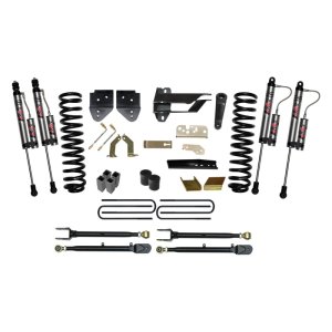 Ford F350 Suspension Lift Kit - Front + Rear - Skyjacker - 6 IN, ADX 2.0 Remote Reservoir Monotube Shocks, 4-Link Conversion - 2017