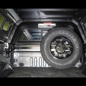 Ford F250 Spare Tire Carrier Kit - Skyjacker - Skyjacker - Black - `17-`25 Ford F250 Spare Tire Carrier Kit - Skyjacker - Skyjacker - Black - `17-`25