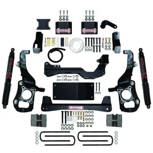 Ford F150 Suspension Lift Kit - Skyjacker - 4.5In KT with Black Max Shocks - Black - 2021