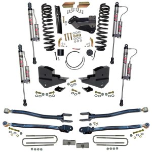 Ford F-250 Suspension Lift Kit - Skyjacker - 4-Link Conversion, ADX 2.0 Remote Reservoir Shocks - 2023+