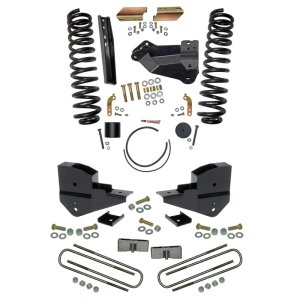 Ford F-250 Super Duty Suspension Lift Kit - Front + Rear - Skyjacker - 4in Lift Kit w/ Front Coils and Rear Blocks - `23-`27