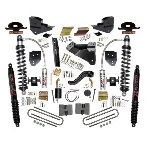 Ford F-250 Suspension Lift Kit - Skyjacker - 6 in. ADX 2.5 Coilover with Black MAX Shocks - Black - 2023+