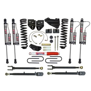 Ford F-250 Super Duty Suspension Lift Kit - Skyjacker - 4-Link Conversion + ADX 2.0 Remote Reservoir Monotube Shocks - `05-`07