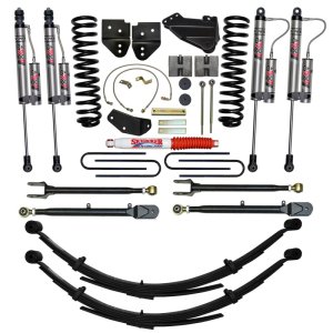 Ford F250 Suspension Lift Kit - Skyjacker - 6 in. ADX 2.0 Remote Reservoir Monotube Shocks - `05-`07
