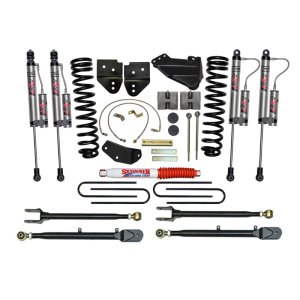Ford F-350 Suspension Lift Kit - Skyjacker - 6 Inch + ADX 2.0 Remote Reservoir Monotube Shocks - `05-`07