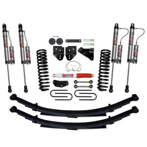 Ford F350 Suspension Lift Kit - Skyjacker - 4 in. Suspension Lift System With ADX 2.0 Remote Reservoir Monotube Shocks - 2008