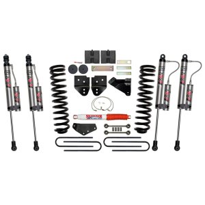 Ford F-350 Suspension Lift Kit - Front + Rear - Skyjacker - 6 in. Lift Kit with ADX 2.0 Remote Reservoir Monotube Shocks - 2008