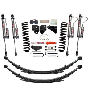 Ford F250 Suspension Lift Kit - Front + Rear - Skyjacker - 6in SYSTEM with ADX 2.0 Remote Reservoir Monotube Shocks - 2008