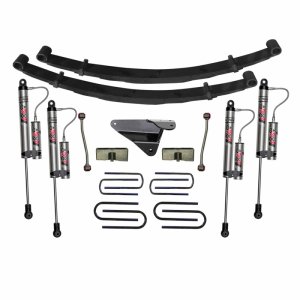 Ford F250 Suspension Lift Kit - Skyjacker - 4-inch Lift with ADX 2.0 Remote Reservoir Monotube Shocks - `99-`02