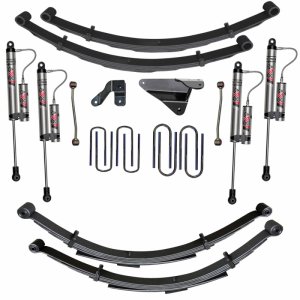 Ford F250 Suspension Lift Kit - Skyjacker - 6-inch with ADX 2.0 Remote Reservoir Monotube Shocks - `00-`04